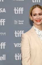 SARAH PAULSON at The Goldfinch Press Conference at 2019 TIFF 09/08/2019