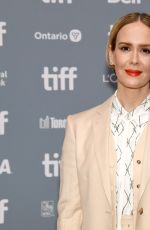 SARAH PAULSON at The Goldfinch Press Conference at 2019 TIFF 09/08/2019