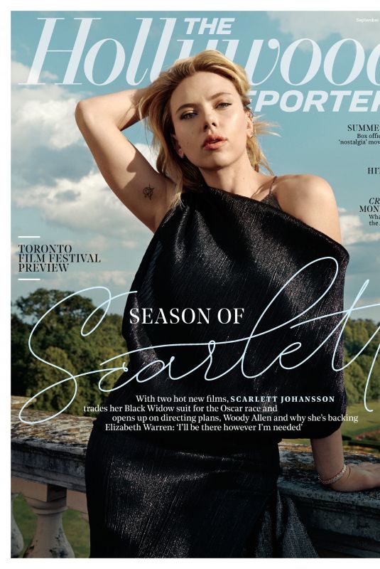 SCARLETT JOHANSSON for The Hollywood Reporter Magazine, September 2019