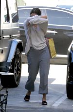 SELENA GOMEZ Arrives at Nine Zero One Hair Salon in West Hollywood 09/25/2019