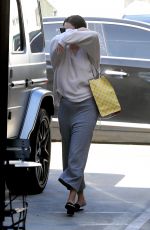 SELENA GOMEZ Arrives at Nine Zero One Hair Salon in West Hollywood 09/25/2019
