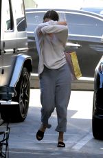 SELENA GOMEZ Arrives at Nine Zero One Hair Salon in West Hollywood 09/25/2019