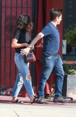 SELENA GOMEZ at Osteria Mamma in Los Angeles 09/12/2019