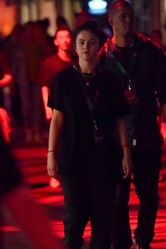 SELENA GOMEZ at Universal Halloween Horror Nights in Los Angeles 09/22/2019