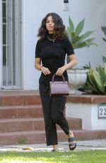 SELENA GOMEZ Leaves a Friend House in Los Angeles 09/12/2019