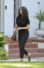 SELENA GOMEZ Leaves a Friend House in Los Angeles 09/12/2019
