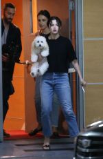 SELENA GOMEZ Out with Her Dog Winnie in West Hollywood 09/23/2019