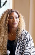 SERENA WILLIAMS at Real Talk with Two Female Champions Inspiring the Next Generation in New York 09/09/2019