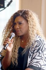 SERENA WILLIAMS at Real Talk with Two Female Champions Inspiring the Next Generation in New York 09/09/2019