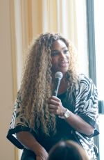 SERENA WILLIAMS at Real Talk with Two Female Champions Inspiring the Next Generation in New York 09/09/2019