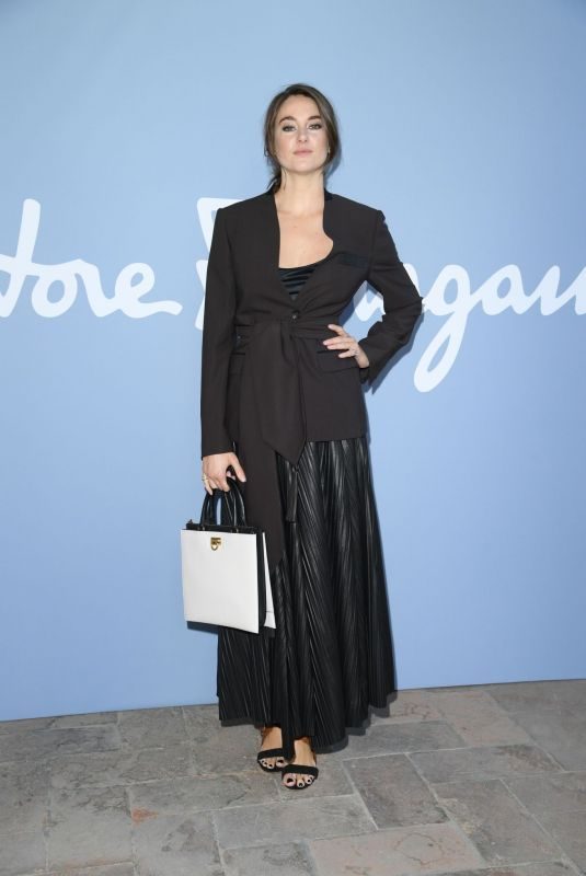 SHAILENE WOODLEY at Salvatore Ferragamo Fashion Show in Milan 09/21/2019
