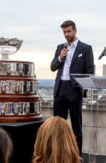 SHAKIRA and Gerard Pique at Davis Cup Presentation in New York 09/05/2019