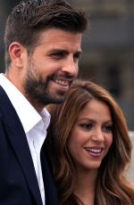 SHAKIRA and Gerard Pique at Davis Cup Presentation in New York 09/05/2019