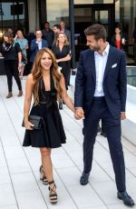 SHAKIRA and Gerard Pique at Davis Cup Presentation in New York 09/05/2019