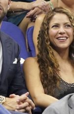 SHAKIRA and Gerard Pique at US Open 2019 in New York 09/04/2019