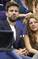 SHAKIRA and Gerard Pique at US Open 2019 in New York 09/04/2019