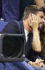 SHAKIRA and Gerard Pique at US Open 2019 in New York 09/04/2019