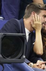 SHAKIRA and Gerard Pique at US Open 2019 in New York 09/04/2019