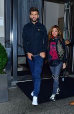 SHAKIRA and Gerard Pique Night Out in New York 09/06/2019