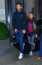 SHAKIRA and Gerard Pique Night Out in New York 09/06/2019