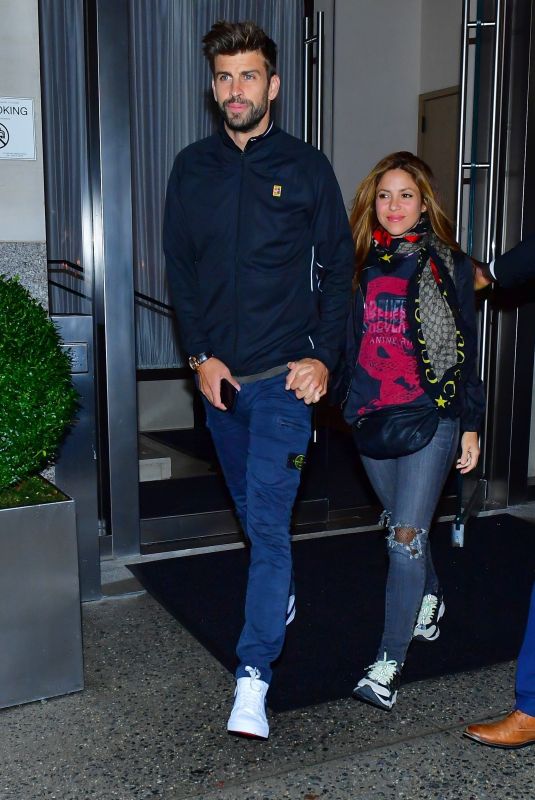 SHAKIRA and Gerard Pique Night Out in New York 09/06/2019