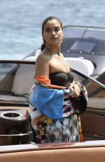 SHANINA SHAIK in Swimsuit at a Boat in Greek 09/05/2019