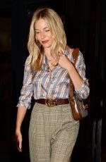 SIENNA MILLER and Jared Leto Night Out in Milan 09/22/2019