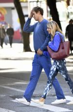 SIENNA MILLER and Lucas Zwirner Out in New York 09/19/2019