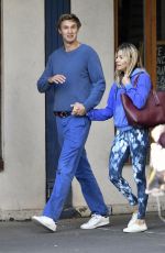SIENNA MILLER and Lucas Zwirner Out in New York 09/19/2019