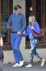 SIENNA MILLER and Lucas Zwirner Out in New York 09/19/2019