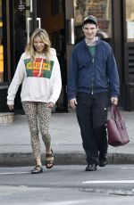 SIENNA MILLER and Tom Sturridge Out in New York 09/26/2019