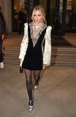 SIENNA MILLER Leaves Her Hotel at Milan Fashion Week 09/22/2019