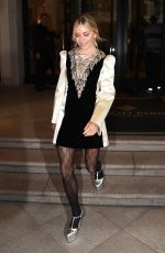 SIENNA MILLER Leaves Her Hotel at Milan Fashion Week 09/22/2019