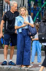 SIENNA MILLER Out for Coffee in New York 09/04/2019