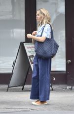 SIENNA MILLER Out for Coffee in New York 09/04/2019