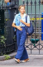 SIENNA MILLER Out for Coffee in New York 09/04/2019