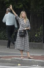 SIENNA MILLER Out in New York 09/16/2019