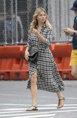 SIENNA MILLER Out in New York 09/16/2019