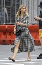 SIENNA MILLER Out in New York 09/16/2019