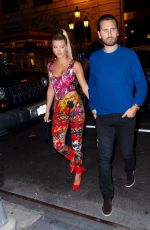 SOFIA RICHIE and Scott Disick Arrives at Polo Bar in New York 09/08/2019