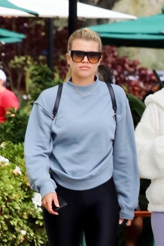 SOFIA RICHIE Out for Lunch in Malibu 09/28/2019
