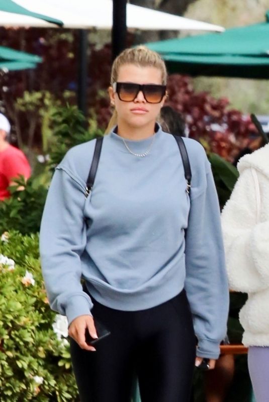 SOFIA RICHIE Out for Lunch in Malibu 09/28/2019