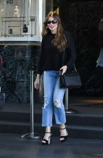 SOFIA VERGARA Leaves Sax on Fifth Ave in Los Angeles 09/18/2019