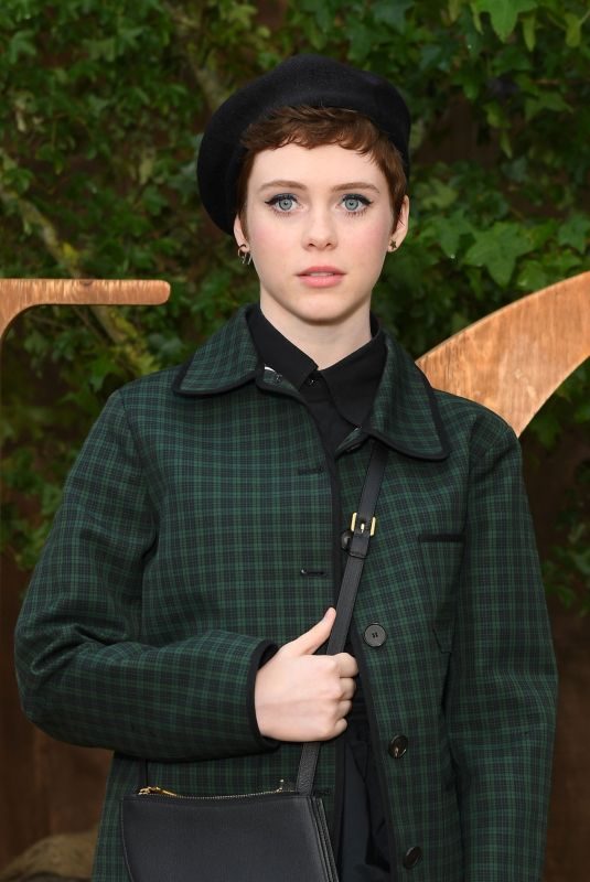 SOPHIA LILLIS at Christian Dior Show at Paris Fashion Week 09/24/2019