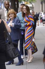 SOPHIE MCSHERA Arrives at Build Studio in New York 09/16/2019