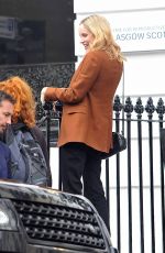 SOPHIE RUNDLE on the Set of New BBC1 Thriller, The Nest in Glasgow 09/18/2019