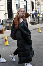 SOPHIE RUNDLE on the Set of New BBC1 Thriller, The Nest in Glasgow 09/18/2019