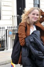 SOPHIE RUNDLE on the Set of New BBC1 Thriller, The Nest in Glasgow 09/18/2019