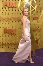 SOPHIE TURNER at 71st Annual Emmy Awards in Los Angeles 09/22/2019