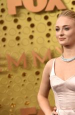 SOPHIE TURNER at 71st Annual Emmy Awards in Los Angeles 09/22/2019